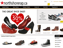 Tablet Screenshot of northshorerap.ca